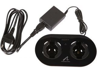 Зарядная станция PS Move на 2 контроллера для PlayStation 3, PS4