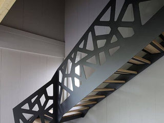 Лестницы металлические стиль Loft foto 8