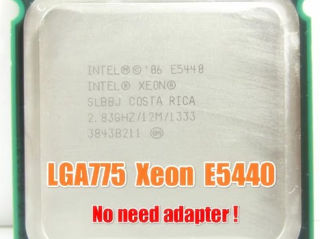 [Core2 Quad Q9550] Intel Xeon E5440 2.83 GHz, 1333 MHz, 4core, 12 MB, 80W, Socket 775 (Termopasta)