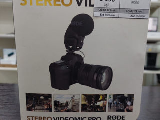 Stereo videomic pro / 2790 Lei / Credit