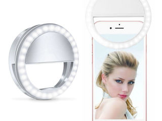 Селфи-кольцо Selfie Ring Light /  selfi lampa  inel LED foto 3