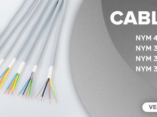 Cablu electric  nym, ввгнг, пвс,сип, пв1/3,аввг, utp, ftp foto 2