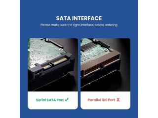 Carcasa hard disk extern Ugreen, USB 3.0, Compatibil cu SSD/HDD, 2,5", Negru (fara disc) foto 17