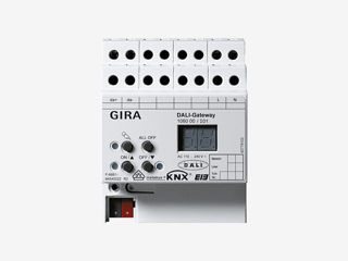 Gira 1060 00 KNX DALI шлюз foto 1