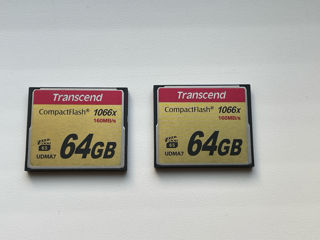 CompactFlash Card Transcend 64GB