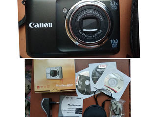 Canon Powershot A800 новый. Отличный фотоаппарат для начинающего фотографа foto 1