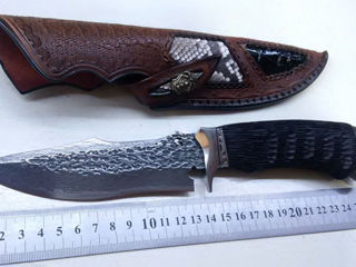 Охотничьи ножи ручной работы из дамасской стали. foto 6