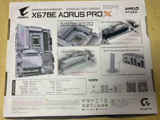 TOP Gigabyte X670E AORUS PRO X ,AM5, AMD X670, 4xDDR 5, 2xM.2 5.0, 3xPCI-E x16,WiFi 7 foto 3