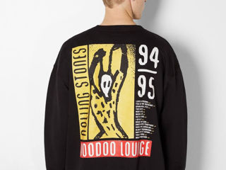 Bershka Rolling Stones print sweatshirt (hanorace,sweatshirt) foto 4