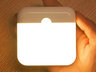 Ночной светильник с датчиком движения и аккумулятором foto 2