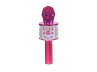 Wireless MICROFON cu iluminatia LED Karaoke foto 6