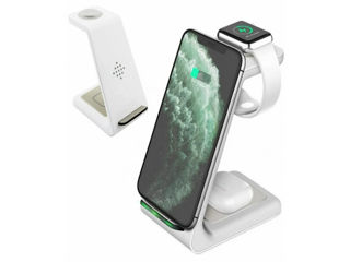 Incarcator wireless Т-3.  3 in 1