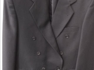 Мужской костюм р.44(М)чёрный ,талия брюк 78-80 см