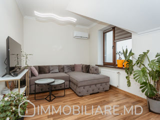 Apartament cu 2 camere, 54 m², Durlești, Chișinău foto 2