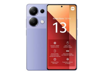 Xiaomi Redmi Note 13 Pro 12/512Gb Lavender Purple - всего 5199 леев!