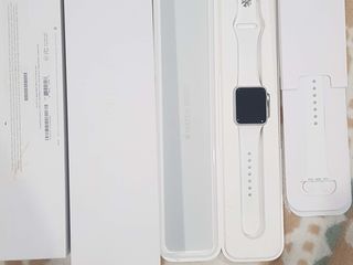 Apple watch sport 38mm- silver aluminum case, white band - urgent foto 1