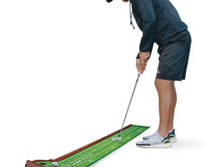 Perfect practice perfect putting mat -  коврик для игры в гольф дастина джонсона foto 4