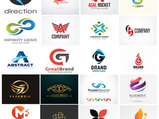 Creez design Logo-uri profesional, afişe , pliante, flyere etc. La cel mai moc preț. foto 4