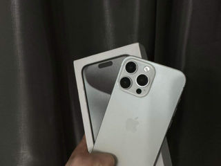 iPhone 15 Pro Max 512 Gb Natural Titanium Nou Copie foto 8