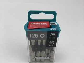 Бита Makita E-01074 Impact XPS T25 Torx 2", 15 шт./уп. foto 1