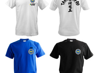Tricouri cu logo Taekwon-Do ITF și personalizate de echipă