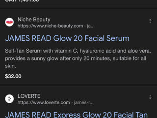 Сыворотка для Лица для Экспресс-Загара James Read Glow 20 Facial 700 лей foto 5