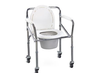 Scaun wc cadru sprijin, inaltator wc si scaun pentru dus reglabil cтул туалет, душ cиденье foto 5