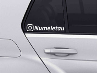 Stickere auto Instagram foto 3