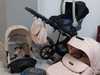 Vând cărucior Tutis Viva 4 Luxury 2 în 1 + Scaun auto 0-13kg!