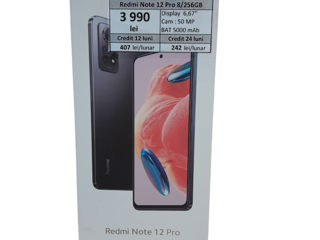 Xiaomi Redmi Note 12 Pro 8/256gb - 3990 lei