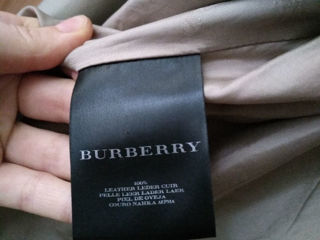 Продам кожаный тренч Burberry 100% оригинал