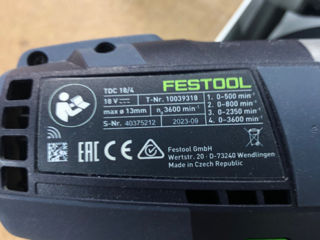 Festool TDC 18/4 I-Basic foto 2