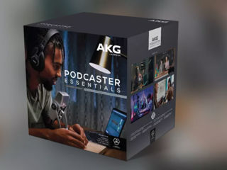 Set de producție audio: Microfon AKG Lyra USB și căști AKG K371
