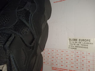 Новые мужские кроссовки Globe Option Evo Black Width Skater Shoes Men's Black foto 4
