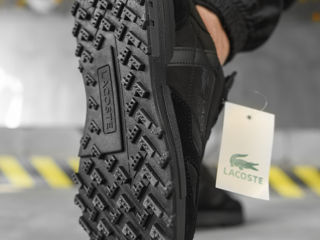 Adidași Lacoste Black foto 6