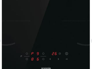 Plita incorporabila gorenje gi6401bsce, inductie, 4 arzatoare, touch control, negru. promo! foto 0