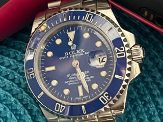 Rolex blue mecanic fabricat in belgia luxos