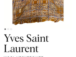 Batik Vintage ,,Yves Saint Laurent ,,original 100% foto 8