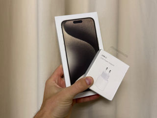 iPhone 15 Pro Max 256 Gb ,Sigilat ,Natural !