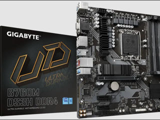 GIGABYTE B760M DS3H DDR4 LGA 1700, M-ATX,Supports 14th/ 13th /12th processors ,Garantie