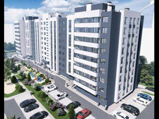 Apartament cu 2 camere, 58 m², Durlești, Chișinău foto 3