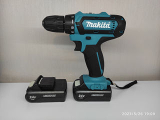 Продаю новые шуруповёрты Makita 24v с набором и без!!
