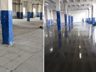 podea polymeric industriale/ Полы полимерные для складов, производств, магазинов и др! foto 3