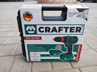 Немецкий безшеточный шуруповёрт Crafter 18 bl - dfr foto 5