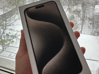 iPhone 15 Pro MAX Natural Titanium 256 gb nou