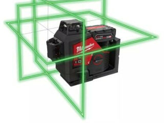 Nivela laser cu trei planuri / мультилинейный лазерный milwaukee m12 3pl-401c, 4933478102 foto 4