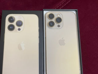 Se vinde IPhone 13 Pro gold, 128 gb, stare super fără zgârieturi.