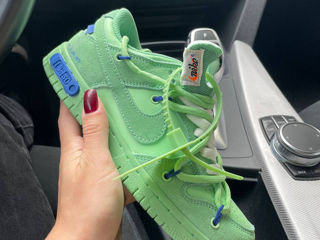 Nike SB Dunk x Off-White Green Women's