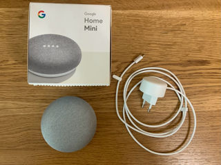 Портативная колонка Google Home Mini foto 6