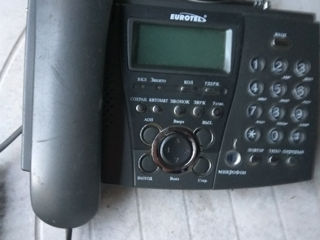 Телефон ,,Eurotel,, б/у, блок питания, о/с, 250лей. foto 1